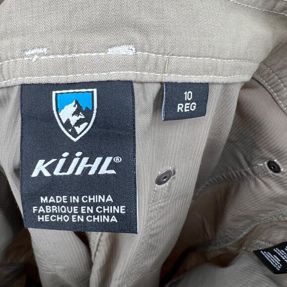 Kuhl Kendra Lightweight Drawstring Hiking Pants Size 10 Regular - Picture 11 of 15